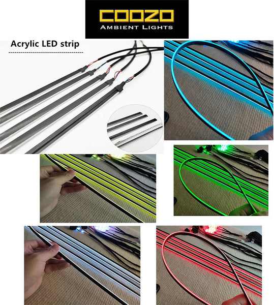 LED-COCO⚠️ Coozo Ambient Lights : Z+ Series : Set Of 22 LED Lights – Coozoin