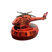 Coozo Solar Helicopter Car Perfume Air Freshener : Red
