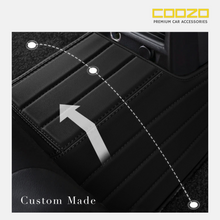 Coozo 7D Car Mats For Mercedes Benz C Class 2007 - 2014 (Black)