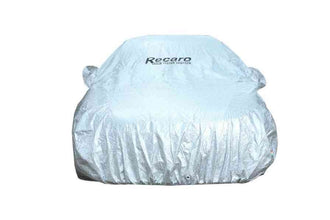 Recaro Car Body Cover | Spyro Silver | Maruti Suzuki Wagon R (2019 - 2024) With Antenna Pocket: Waterproof