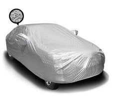 Recaro Car Body Cover | Spyro Silver | Maruti Suzuki Wagon R Stingray With Antenna Pocket: Waterproof