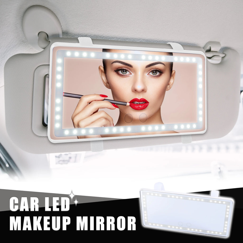 Car vanity mirror deals