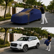 Recaro Car Body Cover | Spyro Navy | Maruti Suzuki Grand Vitara (2022-2026) : Waterproof