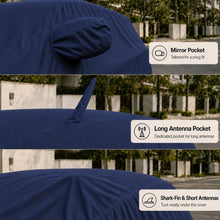 Recaro Car Body Cover | Spyro Navy | Maruti Suzuki Grand Vitara (2022-2026) : Waterproof