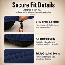 Recaro Car Body Cover | Spyro Navy | Maruti Suzuki Grand Vitara (2022-2026) : Waterproof