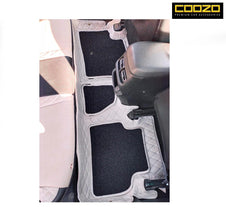 Coozo 7D Car Mats For Kia Seltos Facelift (2023-2024) (Off-White)