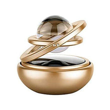 Coozo Solar Car Perfume & Air Freshener Double Ring With Crystal : Gold