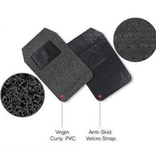 Coozo 18 mm Thick Coil Car Mats : Universal Car Mats : Set Of 5 : Black