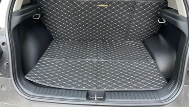 Coozo Car Boot Mat For MG Hector 5 Seater : Diamond Series