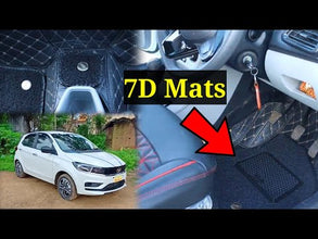 Coozo 7D Car Mats For Tata Nexon Facelift EV (2024-2025) (Black)