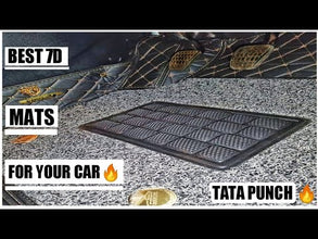 Coozo 7D Car Mats For Tata Punch (2021-2024) (Black)