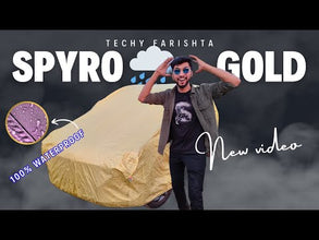 Recaro Car Body Cover | Spyro Gold | Tata Nexon EV (2020-2023) : Waterproof