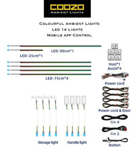 Coozo Ambient Lights : Z+ Series : Set Of 14 LED Lights