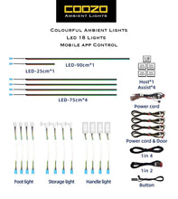 Coozo Ambient Lights : Z+ Series : Set Of 18 LED Lights