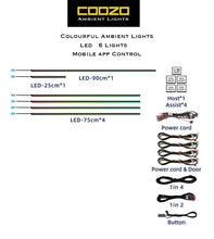 Coozo Ambient Lights : Z+ Series : Set Of 6 LED Lights