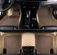 Coozo 7D Car Mats For Range Rover Velar (Beige)