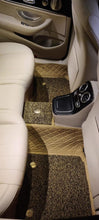 Coozo 7D Car Mats For Mahindra Scorpio (2002-2013) 7 Seater Captain Seats (Beige)