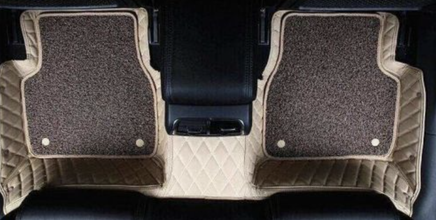 Coozo 7D Car Mats For Kia Carnival 8 Seater (Beige)