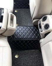 Coozo 7D Car Mats For Mahindra Scorpio (2002-2013) 7 Seater (Captain Seats) With Dicky Mats (Black)