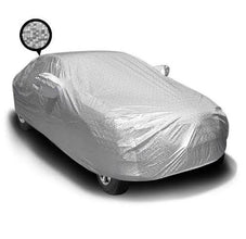 Recaro Car Body Cover | Spyro Silver | Hyundai Xcent Prime With Antenna Pocket : Waterproof